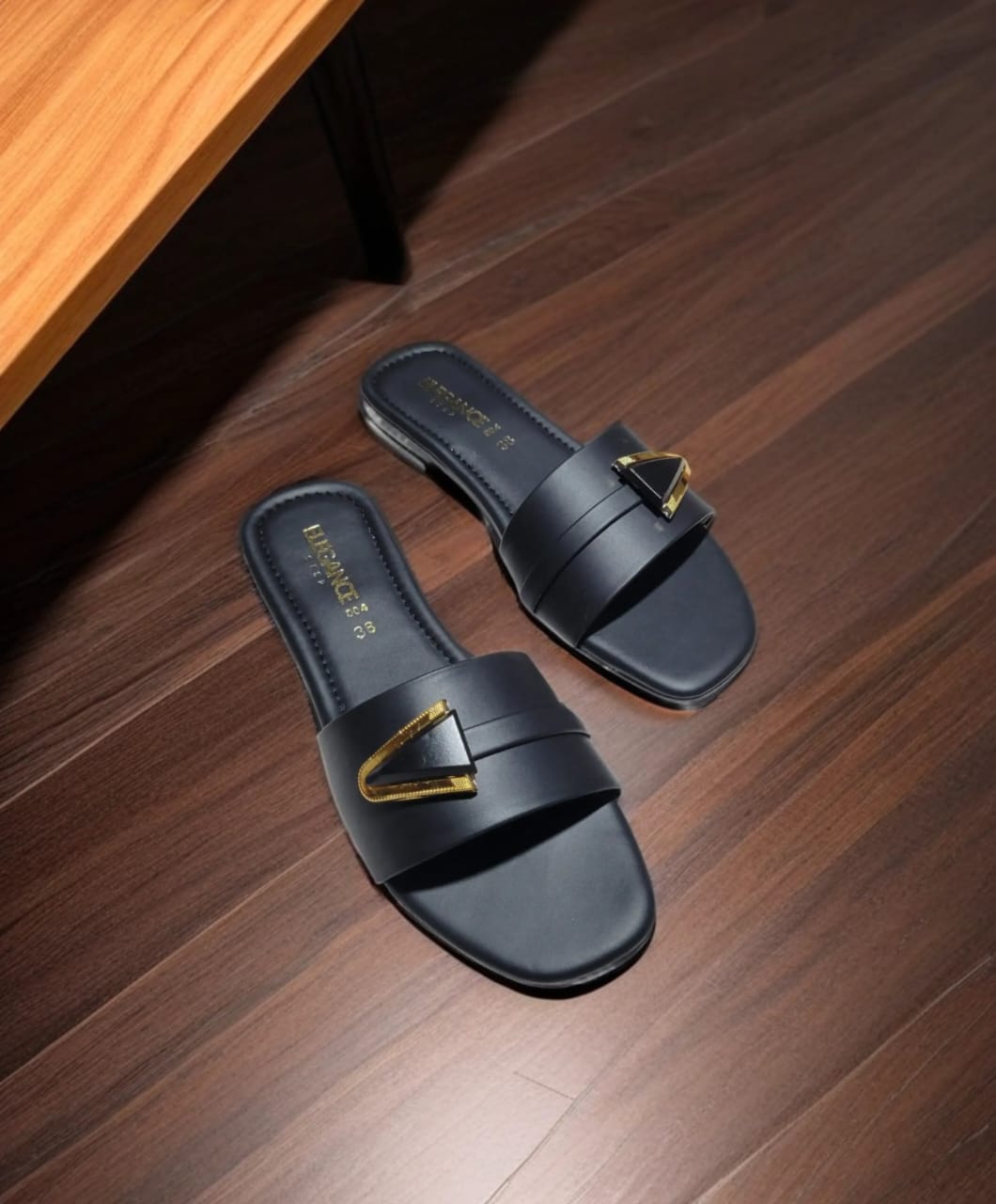 Luxe Buckle Slides