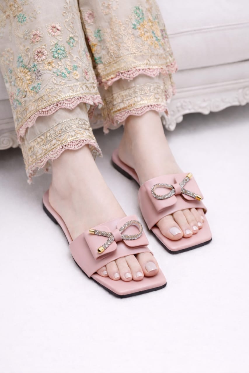 Bow Charm Sandals