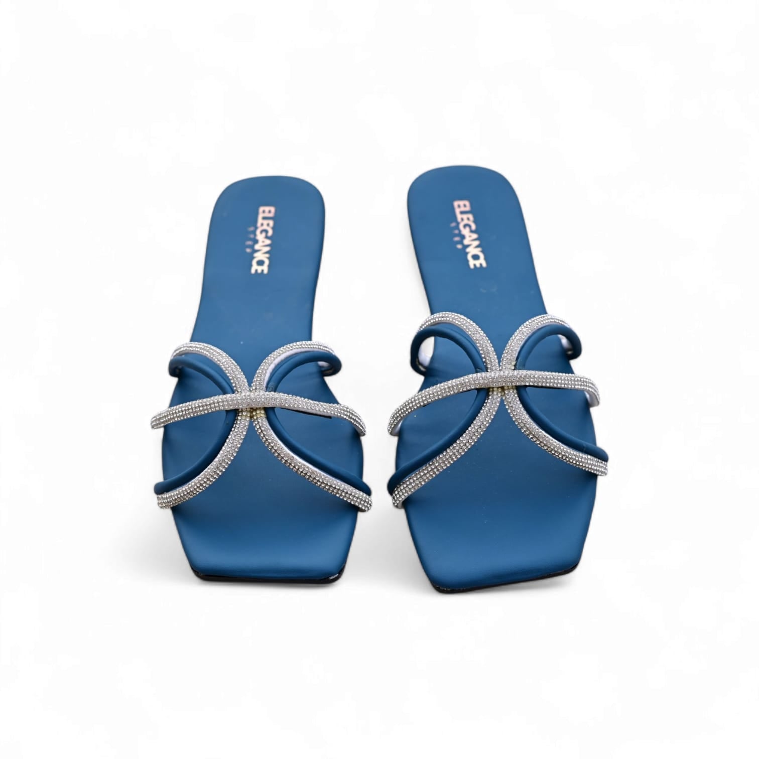 Crisscross Comfort Sliders 🎀