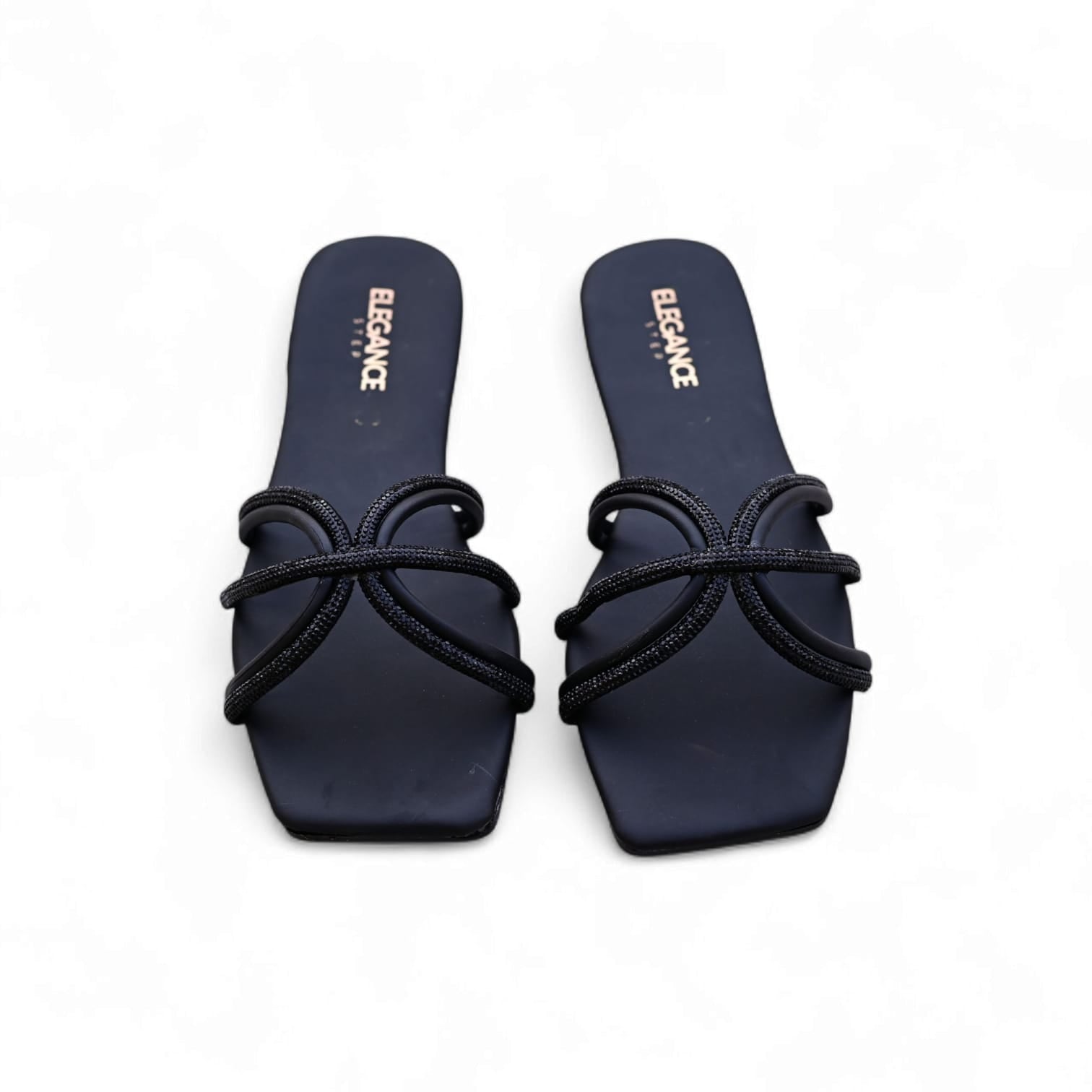 Crisscross Comfort Sliders 🎀
