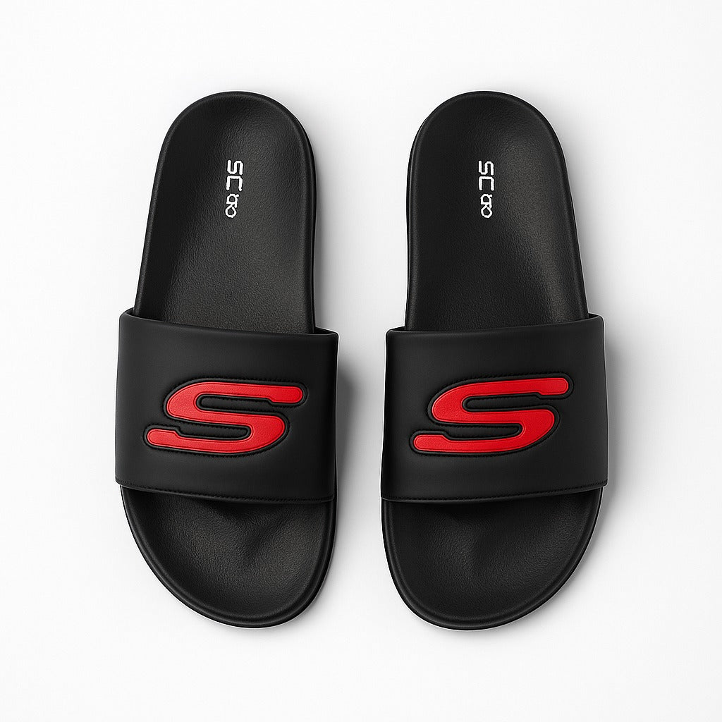 Navy Core Comfort Slides